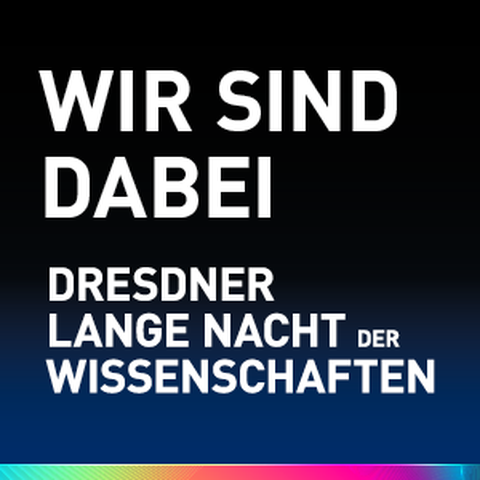 Text-Logo Lange Nacht der Wissenschaften