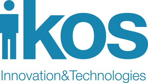 Schriftzug IKOS als Logo