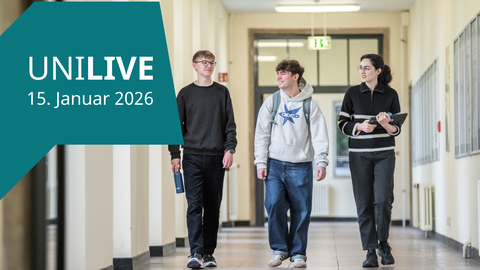 Studierende im GHerhart-Potthoff-Bau