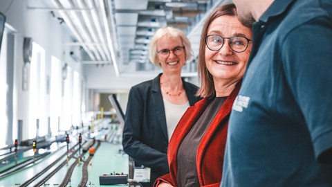 Staatssektretärin Meyer zu Gast an der Fakultät