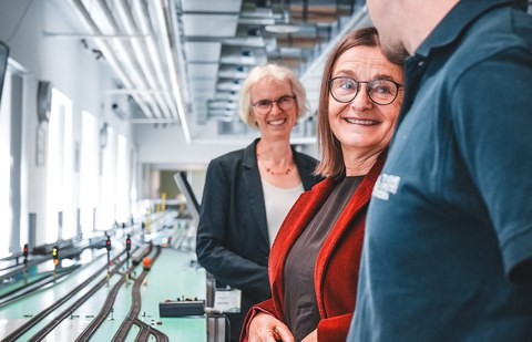 State Secretary Meyer visits the faculty