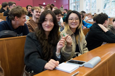 Symbolische Vernetzung der Studierenden