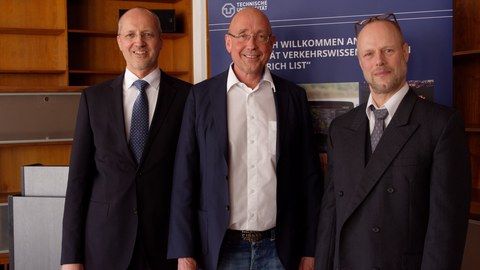 Prof. Keßler, Prof. Erhard, Prof. Atzler