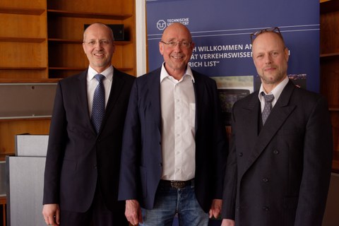 Prof. Keßler, Prof. Erhard, Prof. Atzler