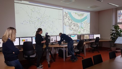 Dreharbeiten VAMOS TU Dresden