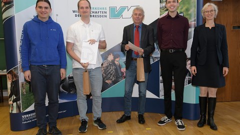 Vergabe des Lehrpreises der Fakultät Verkehrswissenschaften "Friedrich List"