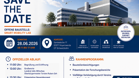 Flyer Tag der offenen Baustelle