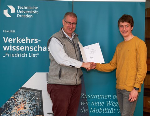 Gratulation an Leonard Krapf