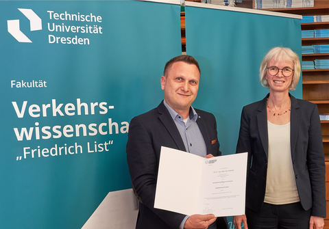 Urkundenübergabe Prof. Wittwer