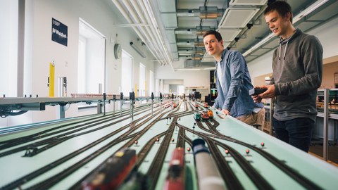 Eisenbahnbetriebslabor der Fakultät Verkehrswissenschaften