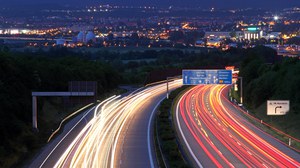 Verkehr Autobahn