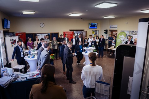 Opening of the KontaktMesse-Verkehr 2019 in the foyer of the Gerhart Potthoff Building