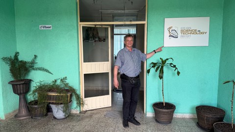 Prof. Michler in Äthiopien
