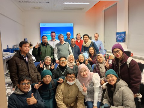 Gruppenfoto Labor Indonesier