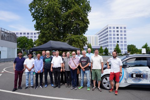 Beteiligte an der PHYSICS Abschlussdemonstration