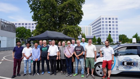 Beteiligte an der PHYSICS Abschlussdemonstration