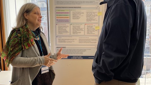 Poster presentation of Susanne Wunsch at RailDresden2025