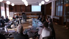 Presentation of the project status by Prof. Dr. Dr. Winfried Hacker