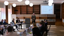 Mr. Scherr (PTKA) explained the role of the three projects in the overall research field