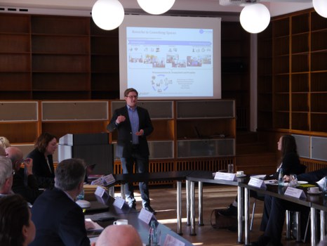 Mr. Görmar presented the Project Hierda