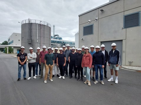 Gruppenfoto der Teilnehmenden der Exkursion