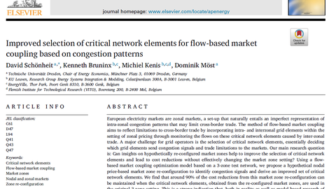 Critical network elements