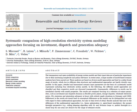 Modex-EnSAVes publication