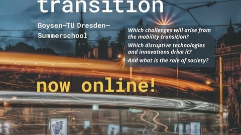 Boysen-TU Dresden-Summer School zu „Mobilität im Wandel“