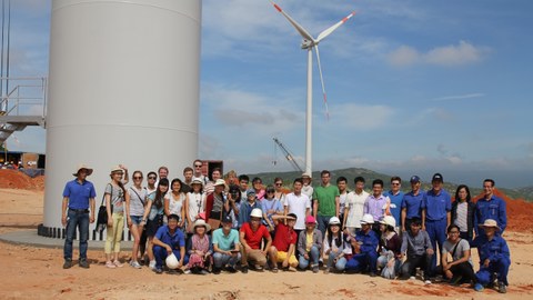 Deutsch-Vietnamesische Sommerschule zur Windenergie