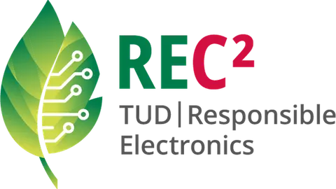 Zu sehen ist das Logo des Exzellenzclusters REC2 Responsible Electronics