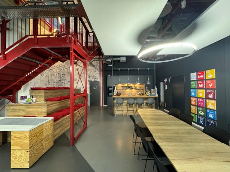 Impact Hub Räumlichkeiten