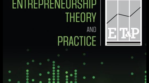 Journal Entrepreneurship Theory and Practice