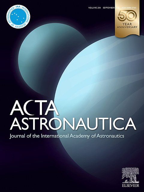 Acta Astornautica Cover