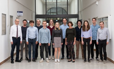 Gruppenbild der Professur im Jahr 2022