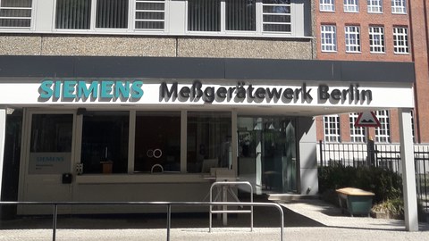Entrance Messgerätewerk Berlin