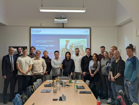 Teilnehmer, Betreuer und Mitarbeiter von Zalando