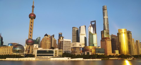Skyline von Shanghai