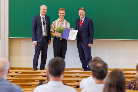 Preisverleihung Benedikt Zipfel