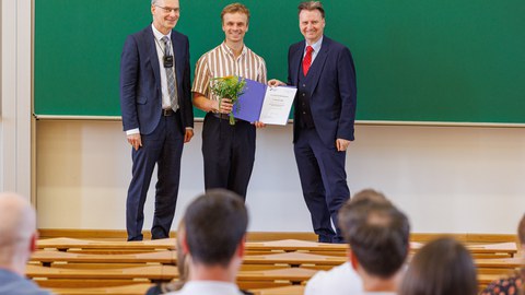 Preisverleihung Benedikt Zipfel