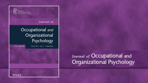 Journal of Occupational and Organizational Psychology