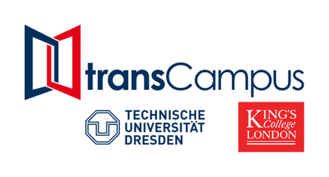 Das Bild zeigt das Logo von TransCampus