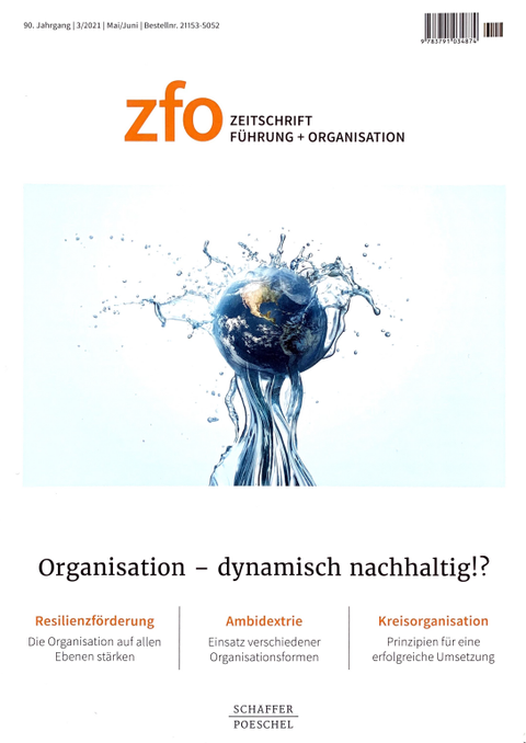 Cover der Zeitschrift Führung + Organisation