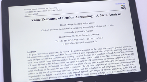 Value Relevance of Pension Accounting