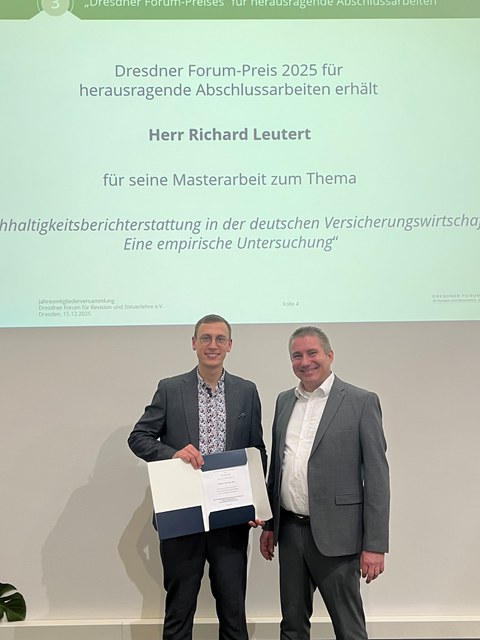 Preisverleihung Dresdner Forum 2025