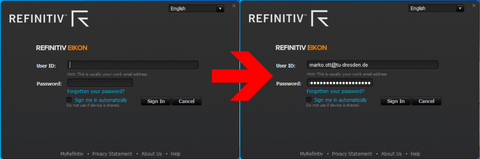 Eikon Auto-Login