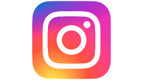 Man sieht das Logo von Instagram