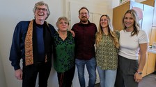 Es ist das ehemalige Team der Professur für Organisation zu sehen