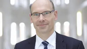The picture shows Professor Udo Buscher