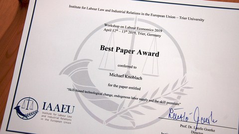 Best Paper Award