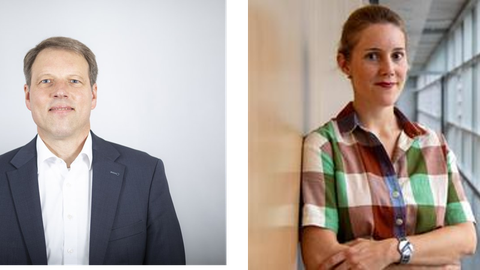 Zu sehen sind Stefan Bach und Dominika Langenmayr 